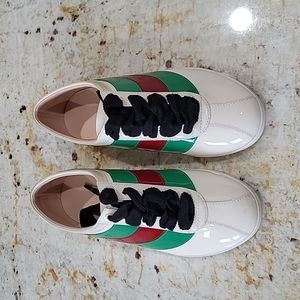 Gucci - Patent Leather Sneakers